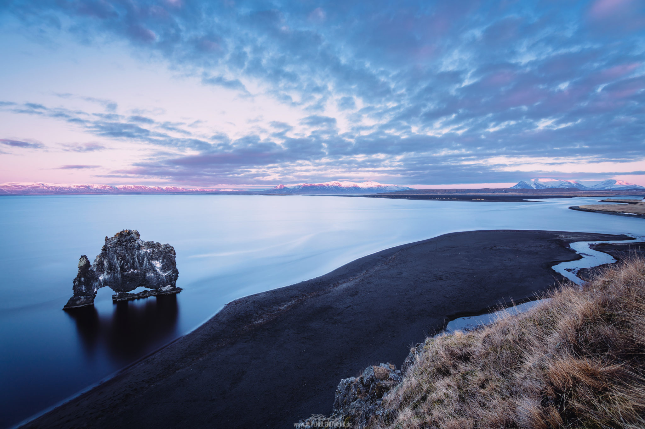 Hvitserkur Iceland Panorama